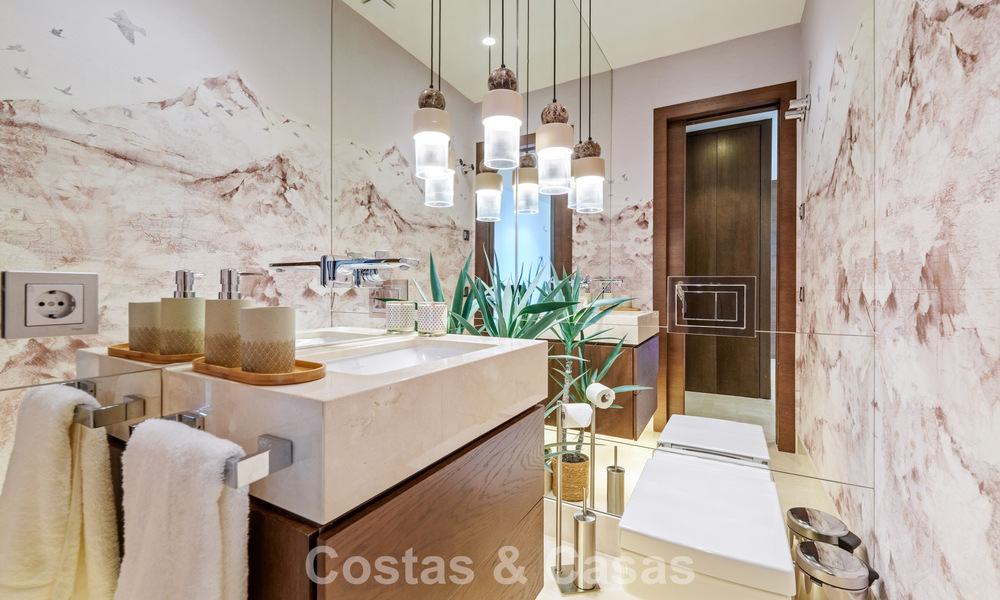 Luxe duplex appartement met zeezicht te koop in een eersteklas Sierra Blanca complex op Marbella’s Golden Mile 787572