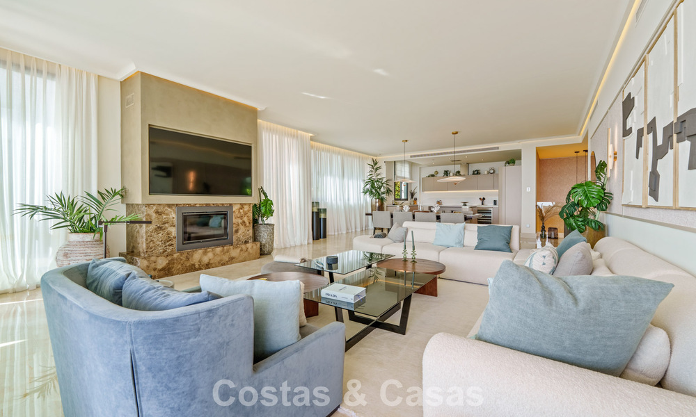 Luxe duplex appartement met zeezicht te koop in een eersteklas Sierra Blanca complex op Marbella’s Golden Mile 787580