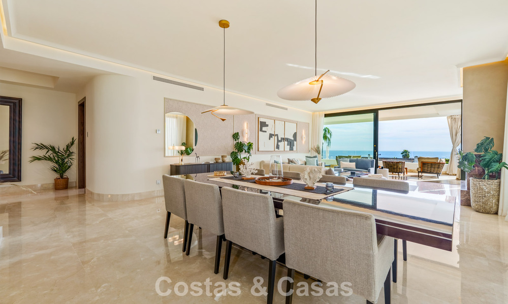 Luxe duplex appartement met zeezicht te koop in een eersteklas Sierra Blanca complex op Marbella’s Golden Mile 787587