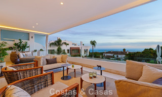 Luxe duplex appartement met zeezicht te koop in een eersteklas Sierra Blanca complex op Marbella’s Golden Mile 787598 