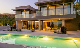 Instapklare, luxueuze, nieuwbouwvilla te koop in een prestigieus 5* golfresort in Marbella - Benahavis 787417 