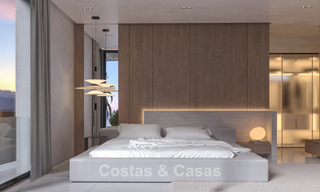Exclusieve, off-plan designvilla’s met avant-garde architectuur te koop op 200m van het strand in Mijas Costa 787478 