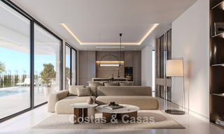Exclusieve, off-plan designvilla’s met avant-garde architectuur te koop op 200m van het strand in Mijas Costa 787492 