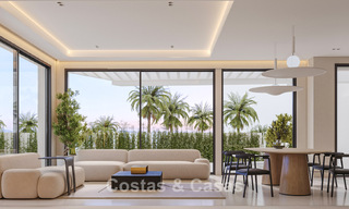 Exclusieve, off-plan designvilla’s met avant-garde architectuur te koop op 200m van het strand in Mijas Costa 787496 