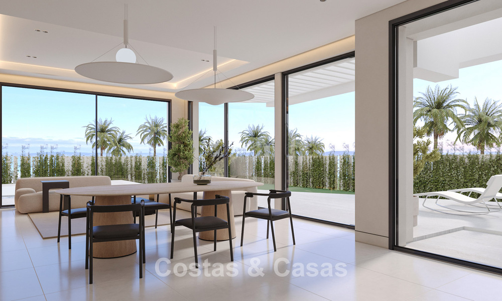Exclusieve, off-plan designvilla’s met avant-garde architectuur te koop op 200m van het strand in Mijas Costa 787499