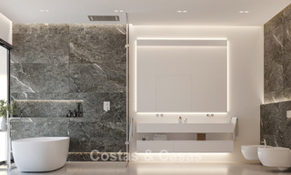 Exclusieve, off-plan designvilla’s met avant-garde architectuur te koop op 200m van het strand in Mijas Costa 787503 