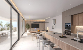 Exclusieve, off-plan designvilla’s met avant-garde architectuur te koop op 200m van het strand in Mijas Costa 787515 