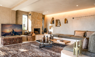 Instapklare villa met Ibiza-chic design te koop met zeezicht op de New Golden Mile tussen Marbella en Estepona 787789 