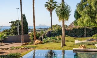 Instapklare villa met Ibiza-chic design te koop met zeezicht op de New Golden Mile tussen Marbella en Estepona 787792 