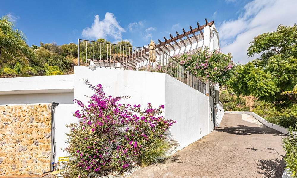 Mediterrane luxevilla met panoramisch uitzicht te koop genesteld in de groene heuvels van Marbella - Benahavis 789889