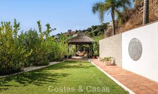 Mediterrane luxevilla met panoramisch uitzicht te koop genesteld in de groene heuvels van Marbella - Benahavis 789922 
