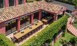 Statige luxevilla te koop in een klassieke Andalusische stijl in een afgesloten prestigieuze urbanisatie van Benahavis - Marbella 787971 