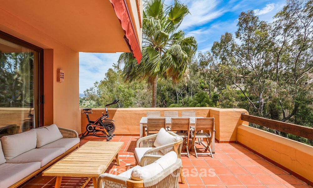 Instapklaar, ruim appartement met zeezicht te koop in Benahavis - Marbella 787871