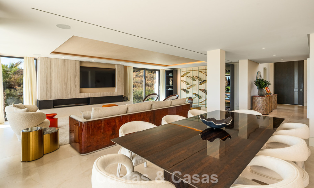 Instapklare, high-end designvilla met zeezicht te koop aan de Golden Mile van Marbella 788151