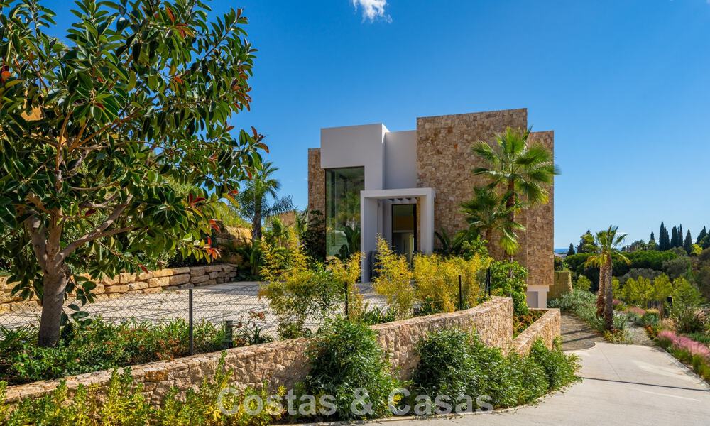 Instapklare, high-end designvilla met zeezicht te koop aan de Golden Mile van Marbella 788156