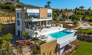 Modernistische luxevilla met zeezicht te koop aan Marbella’s Golden Mile 788177 