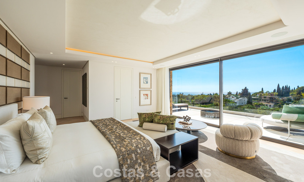 Modernistische luxevilla met zeezicht te koop aan Marbella’s Golden Mile 788182