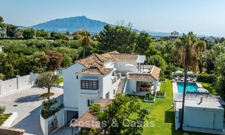 Prachtige luxevilla met tijdloze Andalusische architectuur te koop op de New Golden Mile tussen Marbella en Estepona 788325 