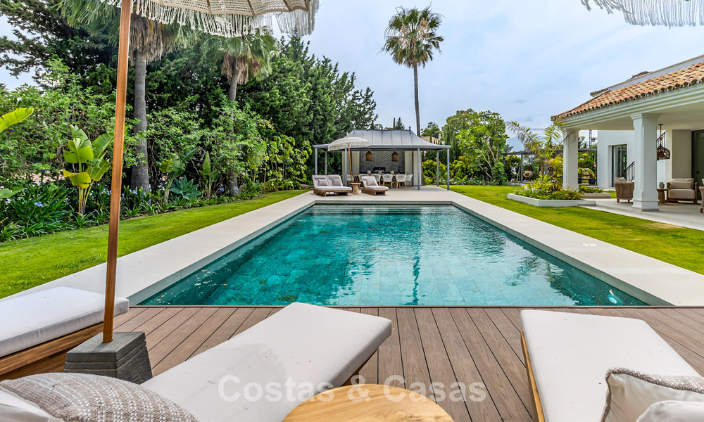 Prachtige luxevilla met tijdloze Andalusische architectuur te koop op de New Golden Mile tussen Marbella en Estepona 788360