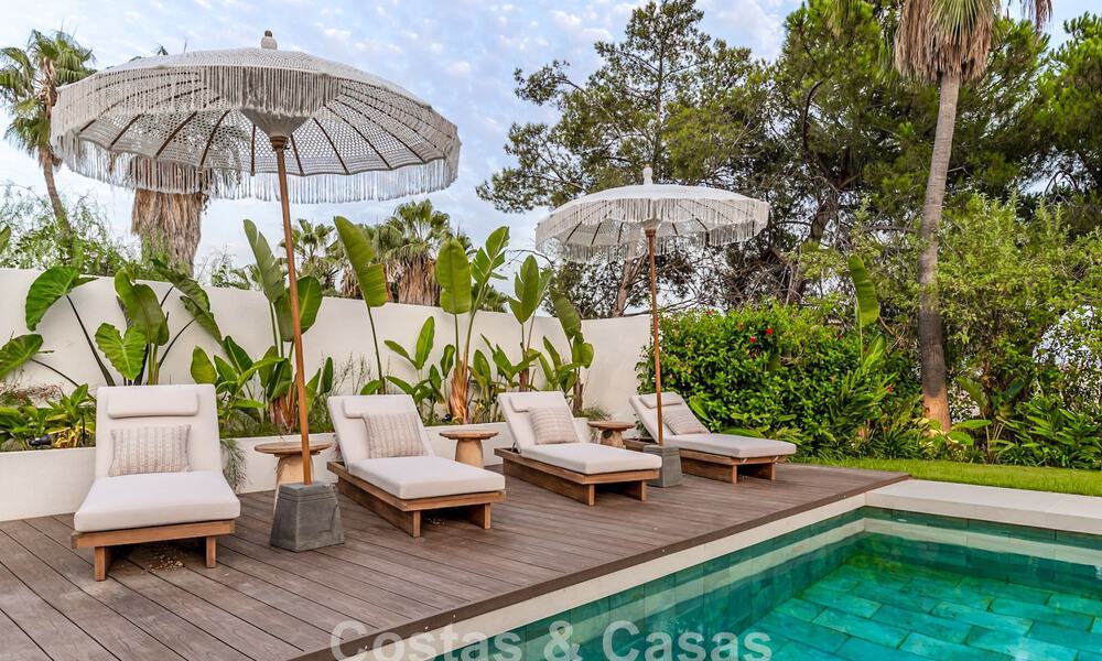 Prachtige luxevilla met tijdloze Andalusische architectuur te koop op de New Golden Mile tussen Marbella en Estepona 788367