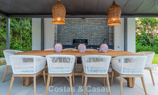 Prachtige luxevilla met tijdloze Andalusische architectuur te koop op de New Golden Mile tussen Marbella en Estepona 788368 