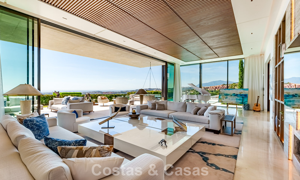 High-end luxevilla met panoramisch zeezicht te koop binnen een prestigieus resort, Benahavis - Marbella 788406
