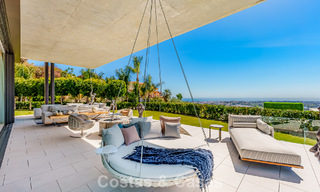 High-end luxevilla met panoramisch zeezicht te koop binnen een prestigieus resort, Benahavis - Marbella 788409 