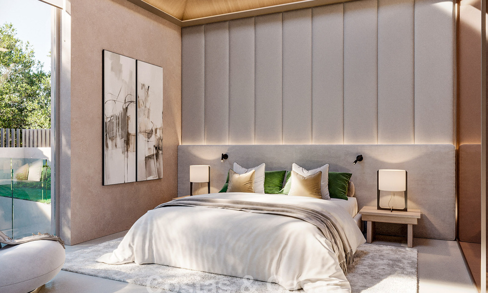 Gesofisticeerde, gelijkvloerse nieuwbouwvilla te koop in een populaire golfomgeving van Nueva Andalucia, Marbella 788695
