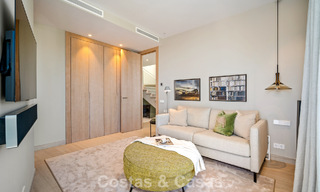 Minimalistische luxewoning met panoramisch zeezicht te koop in een prestigieus gated complex in Nueva Andalucia, Marbella 788615 