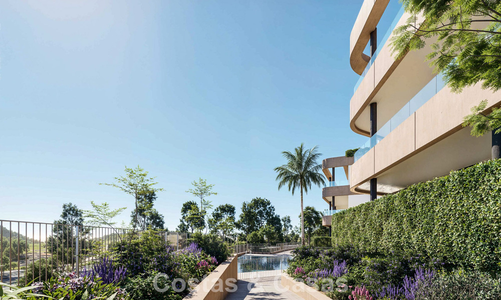 Nieuwe, innovatieve appartementen te koop aan de golfbaan in Estepona 788655