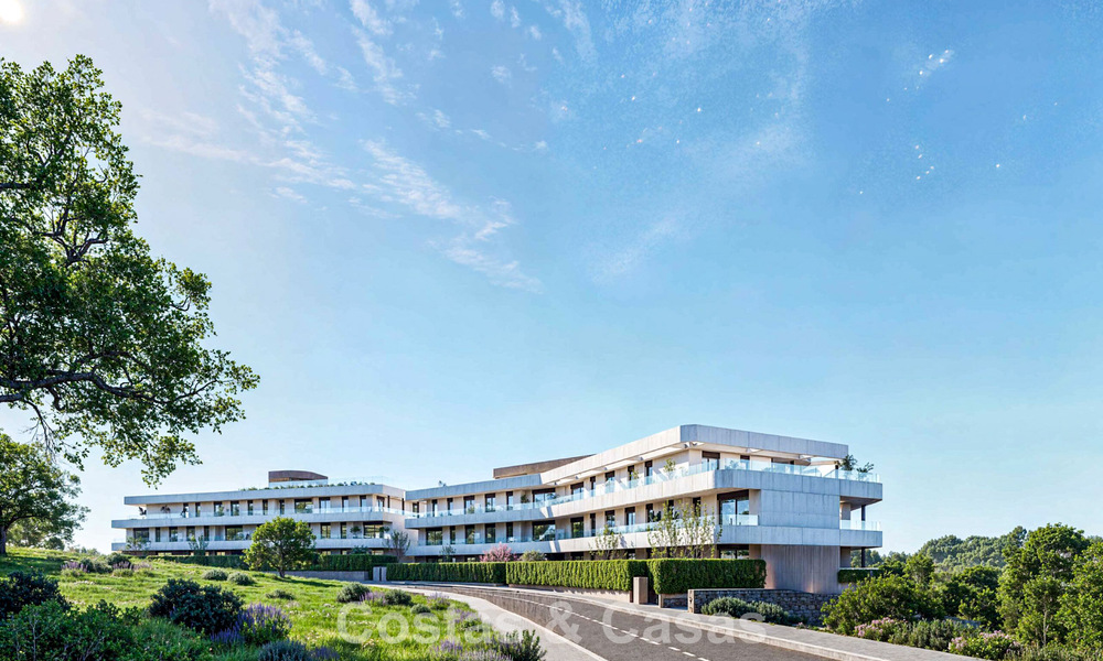 Nieuwe, innovatieve appartementen te koop aan de golfbaan in Estepona 788662