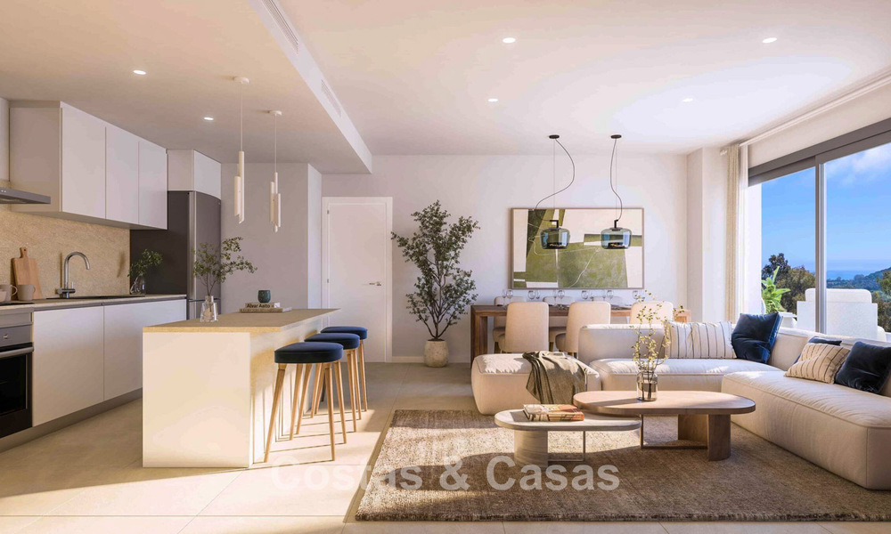Nieuwe, innovatieve appartementen te koop aan de golfbaan in Estepona 788664