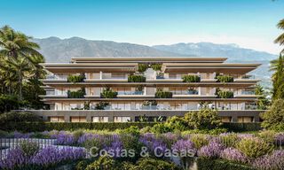 Nieuwbouwappartementen met innovatief design te koop in de heuvels van Mijas, Costa del Sol 788810 