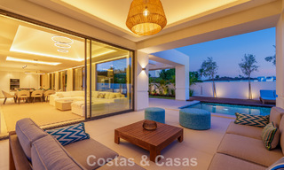 Instapklare, contemporaine luxevilla te koop op loopafstand van het strand en centrum van San Pedro - Marbella 788868 