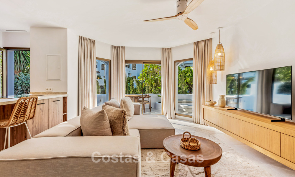 Begane grond appartement te koop op slechts enkele meters van het strand in Elviria, Marbella 789214