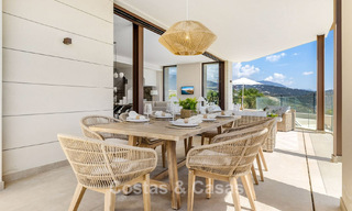 Instapklare luxevilla met moderne architectuur en panoramisch zeezicht te koop in Marbella - Benahavis 788940 