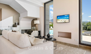 Instapklare luxevilla met moderne architectuur en panoramisch zeezicht te koop in Marbella - Benahavis 788952 