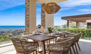 Instapklare luxevilla met moderne architectuur en panoramisch zeezicht te koop in Marbella - Benahavis 788955 