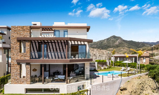 Instapklare luxevilla met moderne architectuur en panoramisch zeezicht te koop in Marbella - Benahavis 788964 