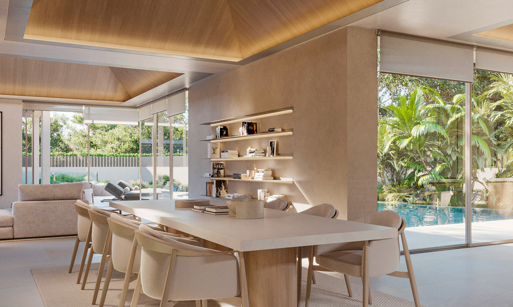 Elegante, gelijkvloerse nieuwbouwvilla te koop in een vooraanstaande golfomgeving van Nueva Andalucia, Marbella 789186