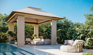Elegante, gelijkvloerse nieuwbouwvilla te koop in een vooraanstaande golfomgeving van Nueva Andalucia, Marbella 789191 