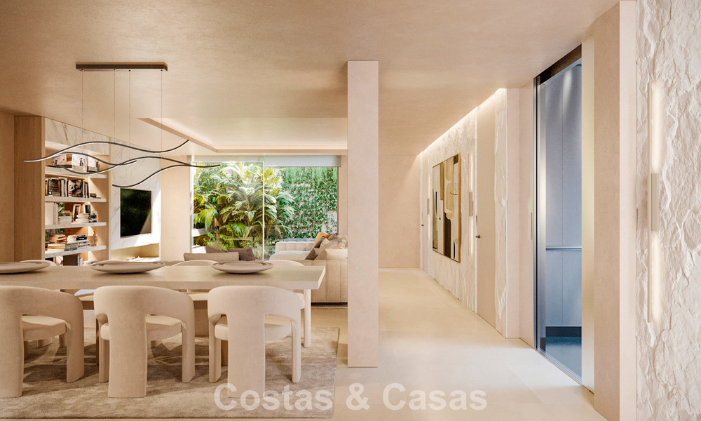 Elegante, gelijkvloerse nieuwbouwvilla te koop in een vooraanstaande golfomgeving van Nueva Andalucia, Marbella 789193