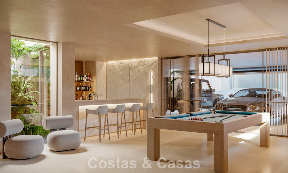 Elegante, gelijkvloerse nieuwbouwvilla te koop in een vooraanstaande golfomgeving van Nueva Andalucia, Marbella 789195