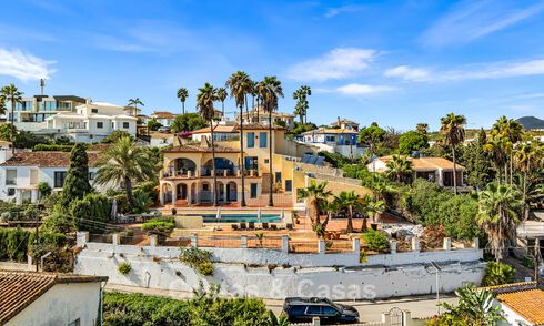 Authentieke Mediterrane villa met magnifiek zeezicht te koop ten westen van Estepona centrum 788974