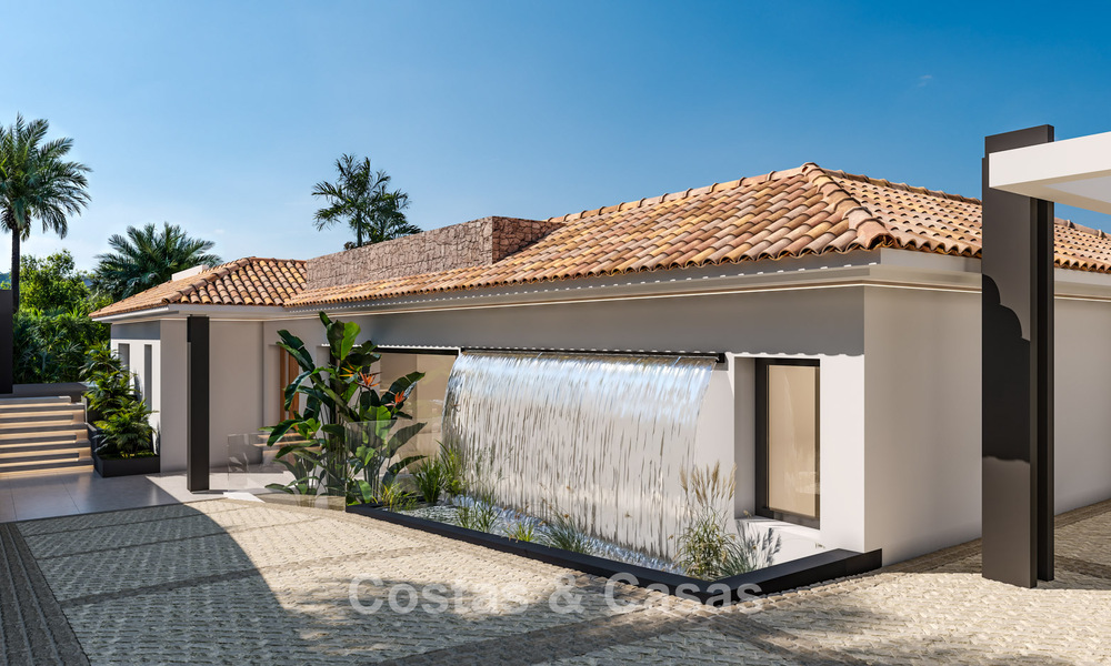 Luxueus gerenoveerde, modern-mediterrane luxevilla te koop in het hart van Nueva Andalucia, Marbella 789053