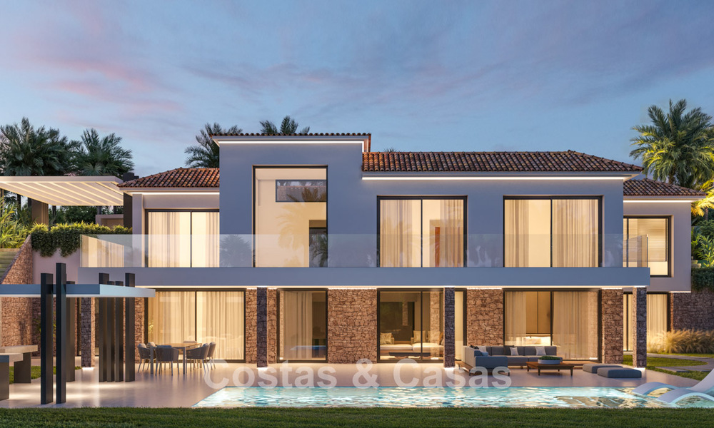 Luxueus gerenoveerde, modern-mediterrane luxevilla te koop in het hart van Nueva Andalucia, Marbella 789055