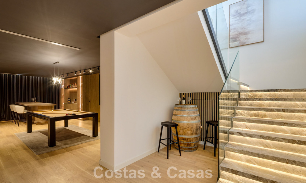 Aantrekkelijke designvilla met spectaculair zeezicht te koop in Elvira, ten oosten van Marbella centrum 789086