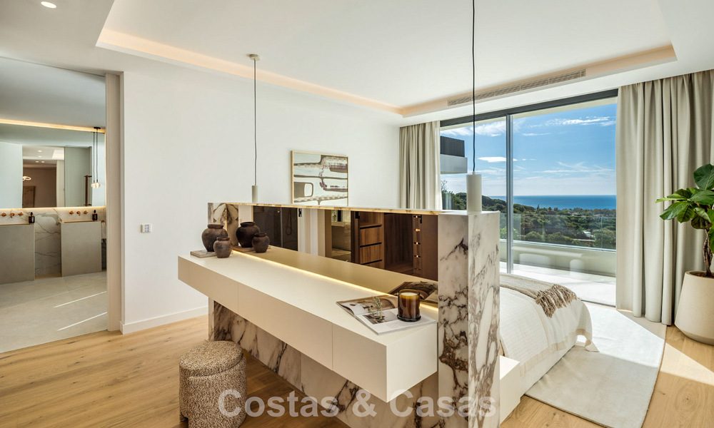 Aantrekkelijke designvilla met spectaculair zeezicht te koop in Elvira, ten oosten van Marbella centrum 789094