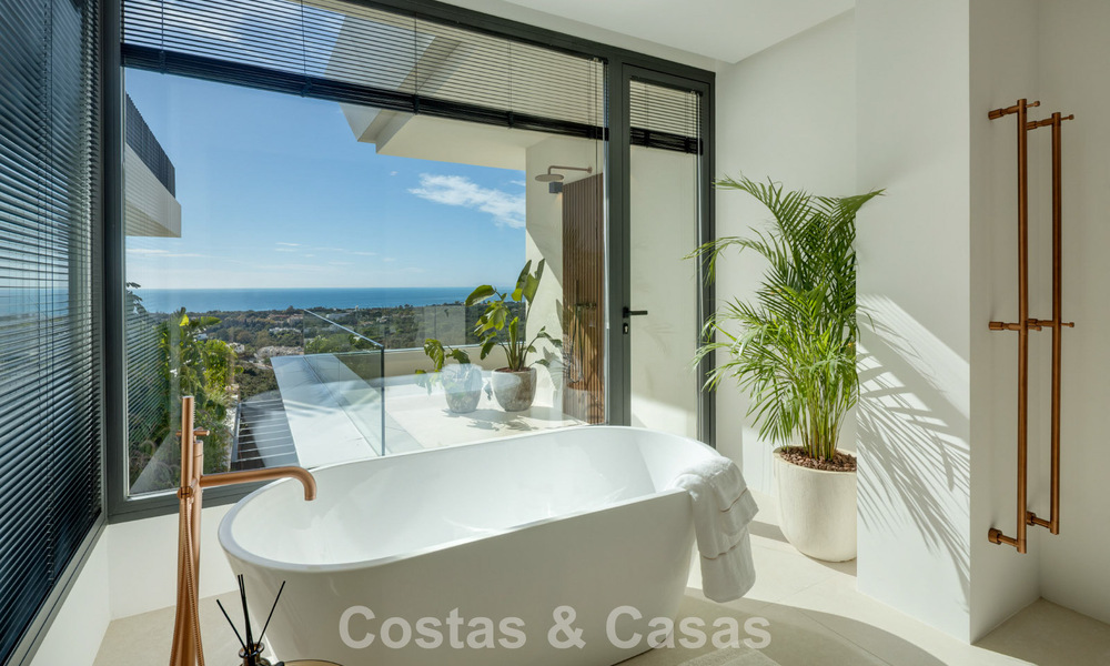 Aantrekkelijke designvilla met spectaculair zeezicht te koop in Elvira, ten oosten van Marbella centrum 789098