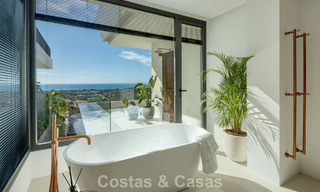 Aantrekkelijke designvilla met spectaculair zeezicht te koop in Elvira, ten oosten van Marbella centrum 789098 